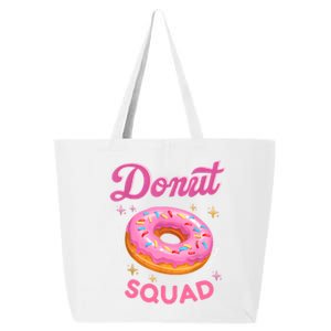 Donut Squad Cute Donut Sprinkle Lover Birthday Girl Party 25L Jumbo Tote