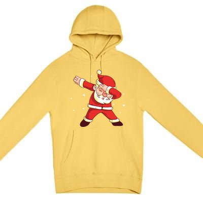 Dabbing Santa Christmas Gift Cute Gift Premium Pullover Hoodie