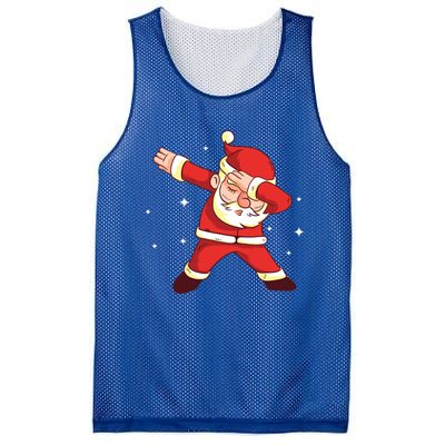 Dabbing Santa Christmas Gift Cute Gift Mesh Reversible Basketball Jersey Tank