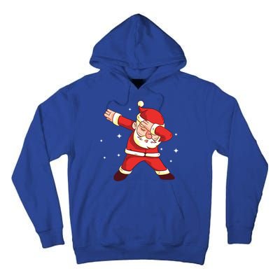 Dabbing Santa Christmas Gift Cute Gift Tall Hoodie