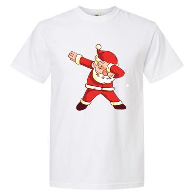 Dabbing Santa Christmas Gift Cute Gift Garment-Dyed Heavyweight T-Shirt