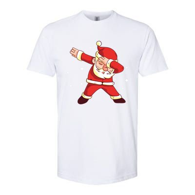 Dabbing Santa Christmas Gift Cute Gift Softstyle CVC T-Shirt