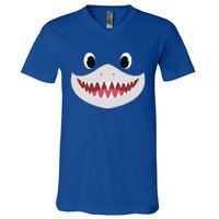 DIY Shark Costume Halloween Easy DIY Shark V-Neck T-Shirt