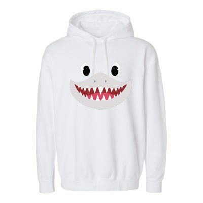 DIY Shark Costume Halloween Easy DIY Shark Garment-Dyed Fleece Hoodie