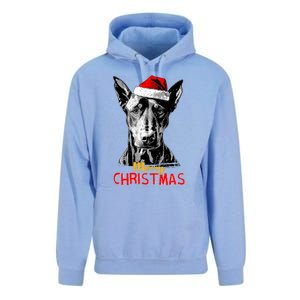 Doberman Santa Claus Hat Merry Christmas Dog Xmas Dogs Unisex Surf Hoodie