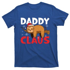 Daddy Sloth Claus For Xmas For Father's Day Great Gift T-Shirt