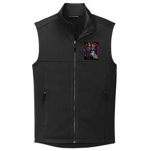 Dancing Skeletons Costume Dia De Los Muertos Day of The Dead Collective Smooth Fleece Vest