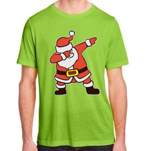 Dabbing Santa Christmas Gift Adult ChromaSoft Performance T-Shirt