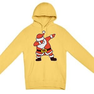 Dabbing Santa Christmas Gift Premium Pullover Hoodie