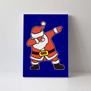 Dabbing Santa Christmas Gift Canvas