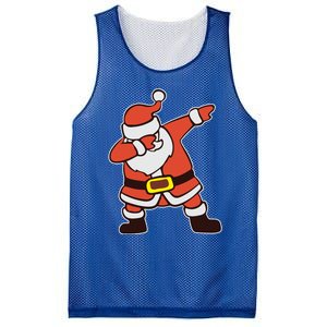 Dabbing Santa Christmas Gift Mesh Reversible Basketball Jersey Tank