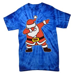 Dabbing Santa Christmas Gift Tie-Dye T-Shirt