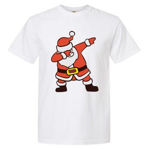 Dabbing Santa Christmas Gift Garment-Dyed Heavyweight T-Shirt