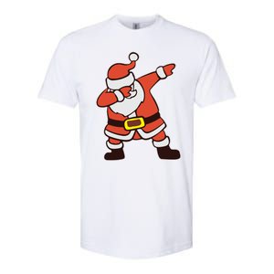 Dabbing Santa Christmas Gift Softstyle CVC T-Shirt