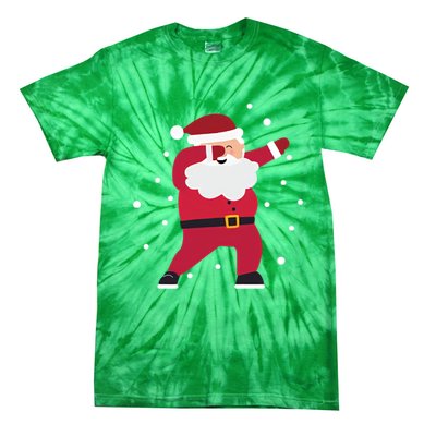 Dabbing Santa Christmas For Holiday Tie-Dye T-Shirt