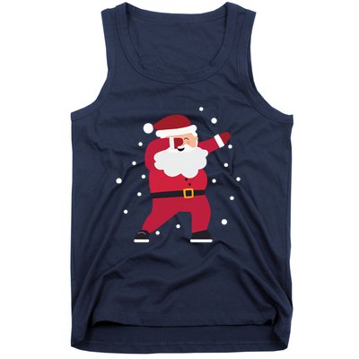 Dabbing Santa Christmas For Holiday Tank Top