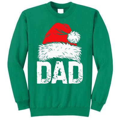 Dad Santa Christmas Family Matching Pajamas Papa Xmas Father Sweatshirt