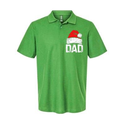 Dad Santa Christmas Family Matching Pajamas Papa Xmas Father Softstyle Adult Sport Polo