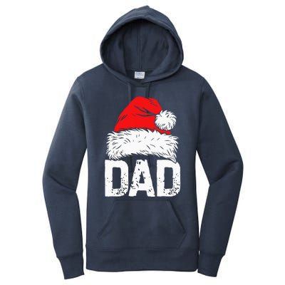 Dad Santa Christmas Family Matching Pajamas Papa Xmas Father Women's Pullover Hoodie