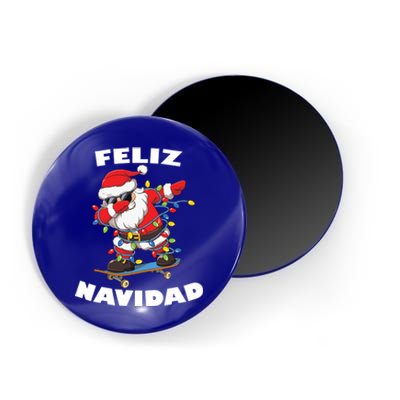 Dabbing Santa Claus Merry Christmas Feliz Navidad Gift Magnet