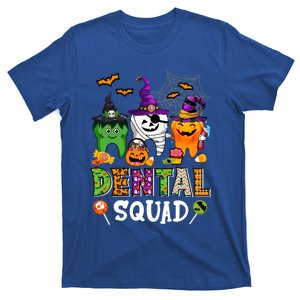 Dental Squad Costume Trick Or Teeth Denstist Halloween Ghost Gift T-Shirt