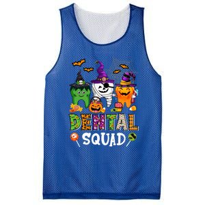 Dental Squad Costume Trick Or Teeth Denstist Halloween Ghost Gift Mesh Reversible Basketball Jersey Tank