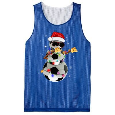 Dabbing Soccer Christmas Lights Pajama Xmas Dancing Styles Gift Mesh Reversible Basketball Jersey Tank