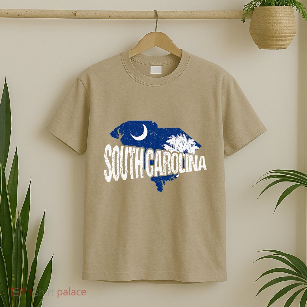 Distressed South Carolina T-Shirt