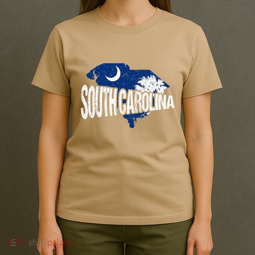Distressed South Carolina T-Shirt