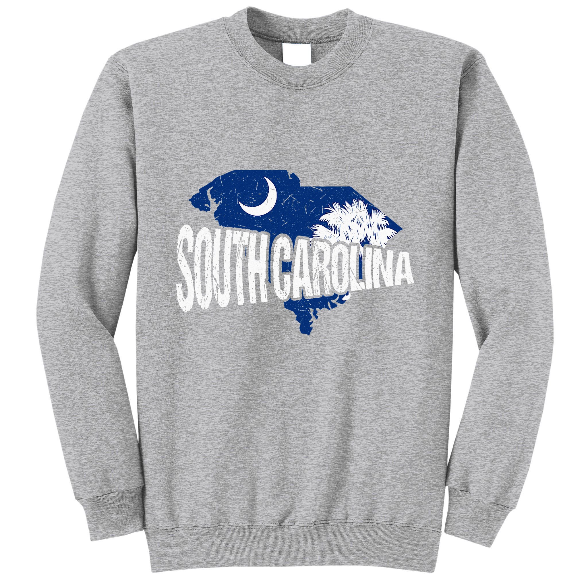 Distressed South Carolina Tall Sweatshirt