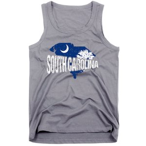 Distressed South Carolina Tank Top