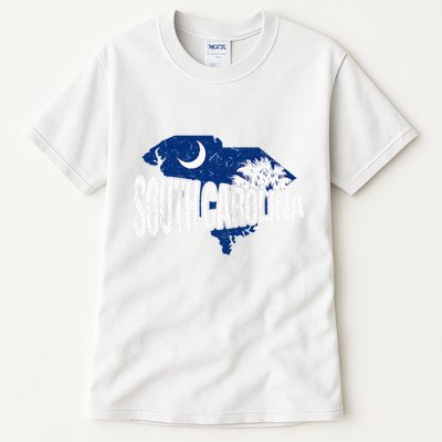 Distressed South Carolina Tall T-Shirt