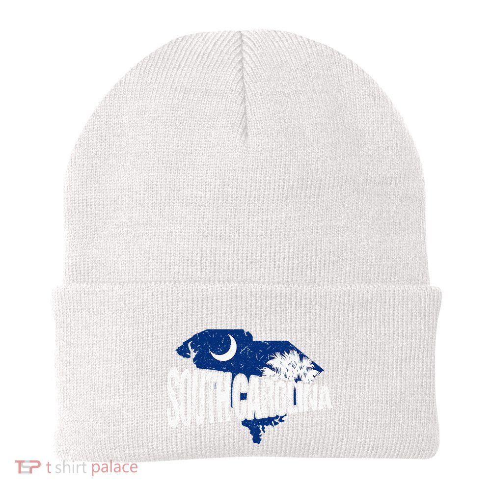 Distressed South Carolina Beanie