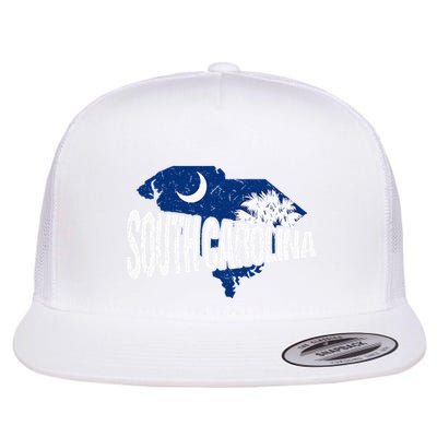 Distressed South Carolina Flatbill Hat