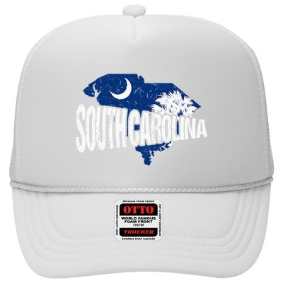 Distressed South Carolina Trucker Hat