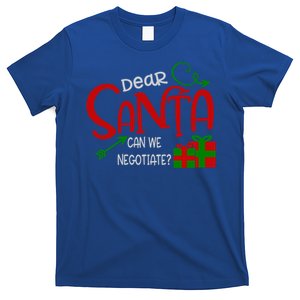 Dear Santa Can We Negotiate Funny Christmas Gift T-Shirt