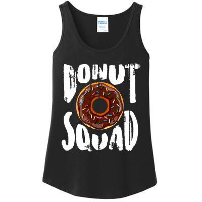 Donut Squad Cool Donut Lover Doughnut Gift Ladies Essential Tank