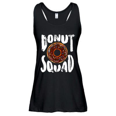 Donut Squad Cool Donut Lover Doughnut Gift Ladies Essential Flowy Tank