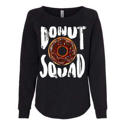 Donut Squad Cool Donut Lover Doughnut Gift Womens California Wash Sweatshirt