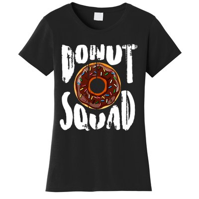 Donut Squad Cool Donut Lover Doughnut Gift Women's T-Shirt