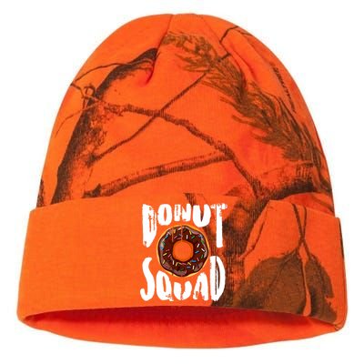 Donut Squad Cool Donut Lover Doughnut Gift Kati Licensed 12" Camo Beanie