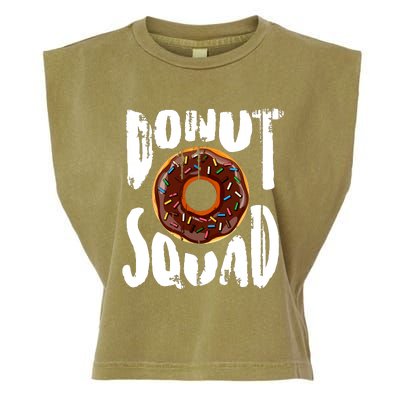 Donut Squad Cool Donut Lover Doughnut Gift Garment-Dyed Women's Muscle Tee