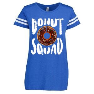 Donut Squad Cool Donut Lover Doughnut Gift Enza Ladies Jersey Football T-Shirt