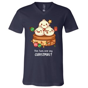 DIM SUM CHRISTMAS TEE Classic V-Neck T-Shirt