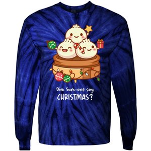 DIM SUM CHRISTMAS TEE Classic Tie-Dye Long Sleeve Shirt