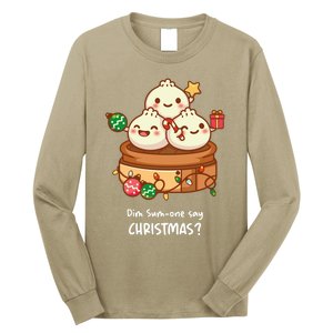 DIM SUM CHRISTMAS TEE Classic Long Sleeve Shirt