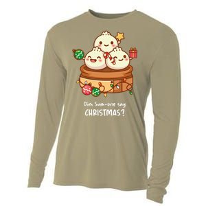 DIM SUM CHRISTMAS TEE Classic Cooling Performance Long Sleeve Crew