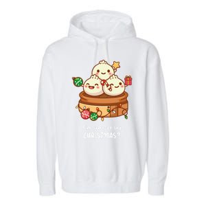 DIM SUM CHRISTMAS TEE Classic Garment-Dyed Fleece Hoodie