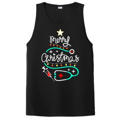 Doctor Stethoscope Christmas Gift Nurse Merry Christmas Tree Gift PosiCharge Competitor Tank