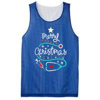 Doctor Stethoscope Christmas Gift Nurse Merry Christmas Tree Gift Mesh Reversible Basketball Jersey Tank